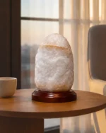 Monolith -Rock Salt Origin -- Luxury Rock Salt Lamp