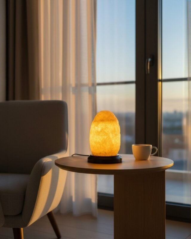 Rock Salt Lamp