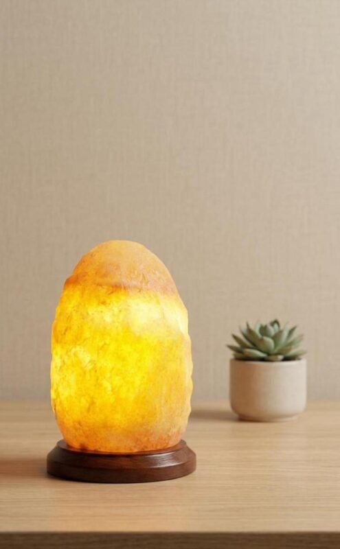 Rock Salt Lamp